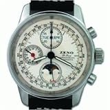 Zeno Pilot Classic Tri-Compax Moonphase Chronograph Ref. 6665 BVDD-L