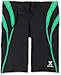 TYR Men's Alliance Durafast Splice Jammer Swim Suit (Black/Green, 32)