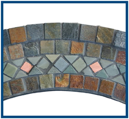 Deal of the Day on December 14, 2011 for Uniflame WAD931SP Slate/Tile Outdoor Firebowl with Copper Accents