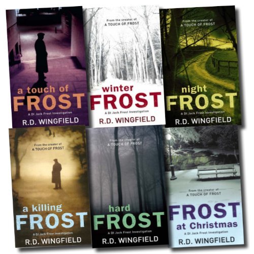 A Detective Inspector (DI) Jack Frost Investigation Collection R D Wingfield 6 Books Set (Frost At Christmas, A Touch Of Frost, Night Frost, Hard Frost, Winter Frost, A Killing Frost)