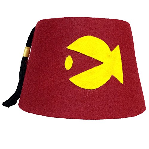 Cosplay & Fan Gear Men's Fish Cosplay Fez