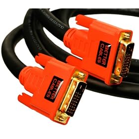 1 meter (3.28 feet) Better Cables Display Magic DVI-D Dual-Link Cable by Better Cables