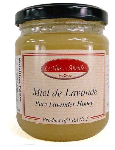 Lavender Honey French Provence Mas des Abeilles all natural, 250 g 8.8 oz by Honey