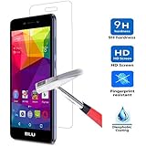 BLU Life XL Screen Protector, IVSO&reg; BLU Life XL-Ultra-thin 9H Hardness Highest Quality HD clear& Premium Tempered Glass Screen Protector for BLU Life XL phone(1pcs)