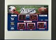 9" NFL New England Patriots LED Digital Scoreboard Alarm Clock