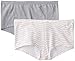 Hanes Women's Cotton Stretch Boy Brief Panty (Pack of 2)
