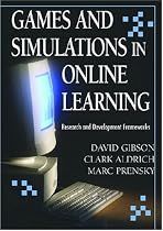 Games and Simulations in Online Learning: Research and Development Frameworks