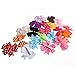 TinkSky 20pcs Hair Bows-15 Pure Color+5 Polka Dot- Alligator Clip Grosgrain Ribbon Headbands for Baby,Girls and Young Women