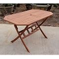 Klapptisch CAPO 150x85cm Eukalyptus Holz