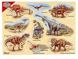 Prehistoric Dinosaurs Peg Puzzle