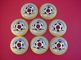 8-pk Hyper Hyperformance inline skate wheels 84mm/83A Chad Hedrick Team Edition