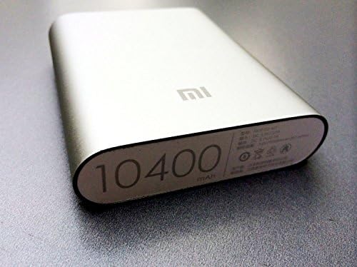 Xiaomi 5v 2a 10400mah Power Bank for Smartphone Tablet Silver Hot Selling