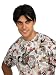 Rubie's Costume Co Men's Charlie Sheen Wig, Black, One Size