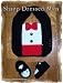 Sharp Dressed Man Tuxedo Costume Bib and Bootie Crochet Pattern