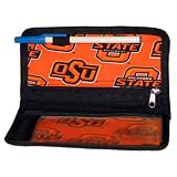 Oklahoma State Cowboys Orange Checkbook Cover