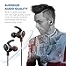 TaoTronics Bluetooth 4.1 Headphones with Built-In Magnets (Ultralight Wireless Stereo Earphones with aptX & CVC 6.0 Noise Isolation Technology - In-Line Mic & Remote Controls, Ceramic Antenna)