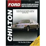 lincoln coupes and sedans 1988 00 haynes repair manuals