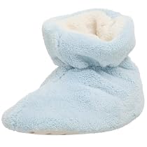 Acorn Infant/Toddler Powder Blue Spa Terry Bootie,Powder Blue,3.5-5.5 M US Toddler