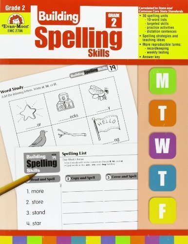 Building Spelling Skills, Grade 2 by Evan-Moor Educational Publishing, Moore, Jo Ellen (2002) Paperback