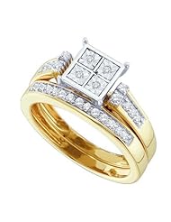 0.28CT DIAMOND FANOOK BRIDAL SET