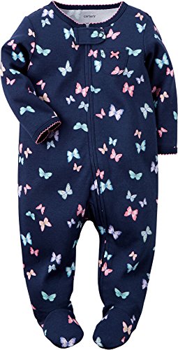 Carter's Baby Girls' Zip-Up Sleep & Play