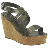 Aily V Nina Ladies High WEdge Platform Sandals by 