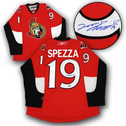 Jason Spezza Ottawa Senators Autographed/Hand Signed Hockey Jersey