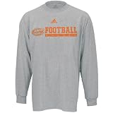 adidas Florida Gators Ash Practicewear Football Long Sleeve T-shirt