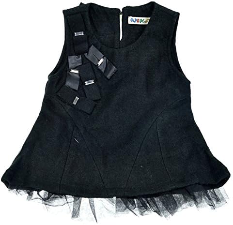 DOKI Little Girls' NylonVest Dress 4T Black