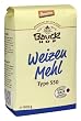 Bauckhof Weizenmehl Hell Type 550, 4er Pack (4 x 1 kg T�te) - Bio