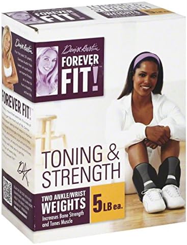 Forever Fit Two Ankle/Wrist Weights, 5 lb, 1 each