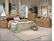Bonanza Collection Queen 4 Piece Bedroom Set with Chest By Sandberg Furniture with Gold Shipping