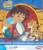 Nick Jr. Go Diego Go! Woodboard Puzzle - Diego with Drum and Baby Jaguar