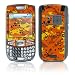 Digital Orange Camo Design Protective Skin Decal Sticker for Palm Treo 700 Cell Phone