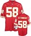 Derrick Thomas Kansas City Chiefs Red NFL Premier Throwback Jersey