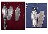 Fantasy Coffin Skeleton Necklace Knife