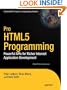 Pro HTML 5 Programming
