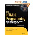 Pro HTML5 Programming: Powerful APIs for Richer Internet Application Development