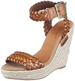 Pepe Jeans Footwear Women's Irina Leather Wedges Heels
