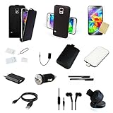 23 teiliges Samsung Galaxy S5 mini | G800 | Ersatzteile Set Paket | Schwarz