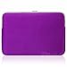 Steklo Laptop Sleeve 13 inch Neoprene MacBook Sleeve Case - Perfect MacBook Sleeve Cover with Pockets for MacBook Pro 13 inch Sleeve and MacBook Air 13.3 inch Sleeve, Laptop Bag 13 inch - PURPLE