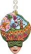 Meadow Masquerade Ornamen - Russian Handcarving