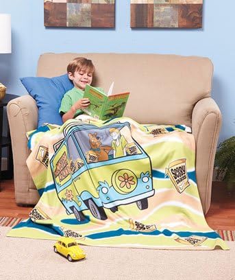 50" X 60" Fleece Character Throws- Scooby -Doo