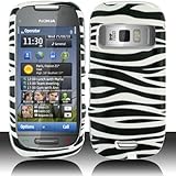 iNcido Brand Cell Phone Black/White Zebra Protective Case Faceplate Cover F ....