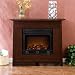 Clayton Electric Fireplace - Espresso