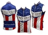 JOLLYWEAR - Gilet coupe-vent pour Cyclisme en Windtex (VINTAGE BLUE collection)