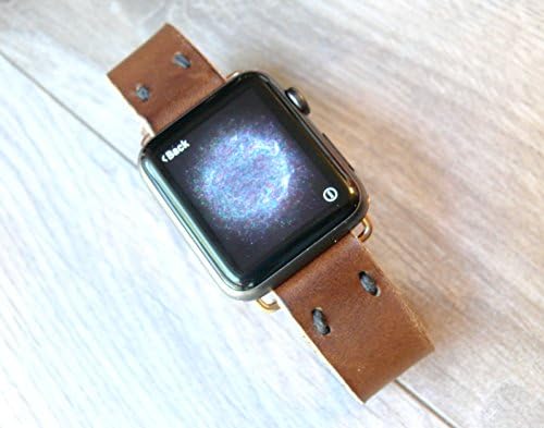 Brown Leather Apple Watch band 38mm leather watch band, Apple watch strap, iwatch band, apple watch 2 leather band