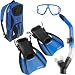 U.S.Divers Madera Complete Snorkeling Set, Large ( 9 - 12 UK)