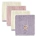 Hudson Baby Rayon from Bamboo Washcloth, Purple Owl