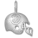 Pittsburgh Steelers NFL Helmet Pendant (Silver)